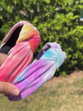 Load image into Gallery viewer, Tie dye Queen headband
